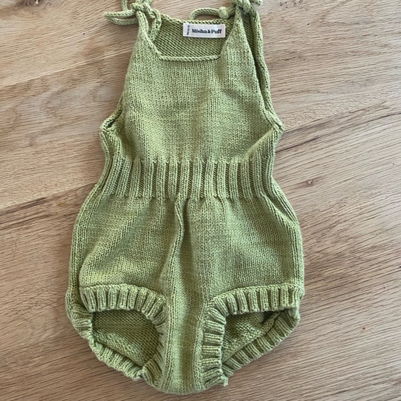Misha And Puff Other - Misha and Puff Ribbed Romper